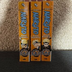 Naruto 3in1 manga 22-30
